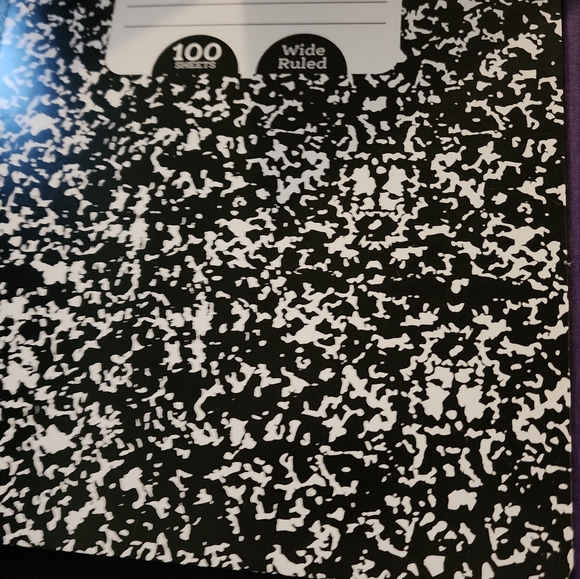 Wide ruled composition notebook bundle - Picture 3 of 3